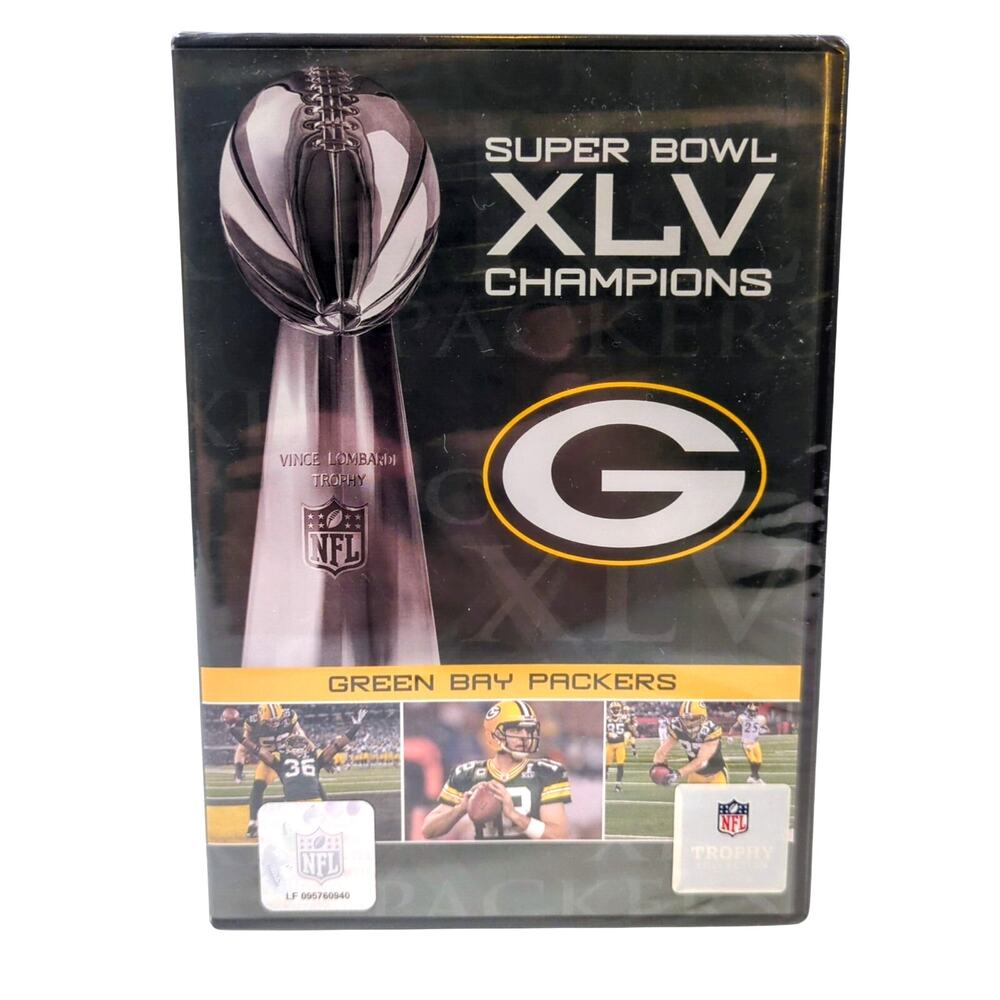 Super Bowl XLV Champions Green Bay Packers DVD 2011 NFL Football New Sealed